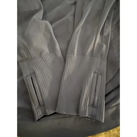 Athleta Womens Tank Green Racerback, White Half Zip, Blue Long Sleeve Lot Size S - Picture 15 of 16